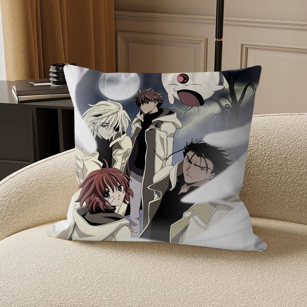 Anime T-Tsubasa Reservoir Chronicle Pillow Cover Sofa Cushion Cover Home Room Decoration Children Gift
