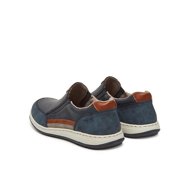 Полуботинки Rieker 17381-14 тёмно-синий