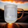 Glass Thermal Mug 0.4L Glass Infuser For Brewing Tea And Herbs