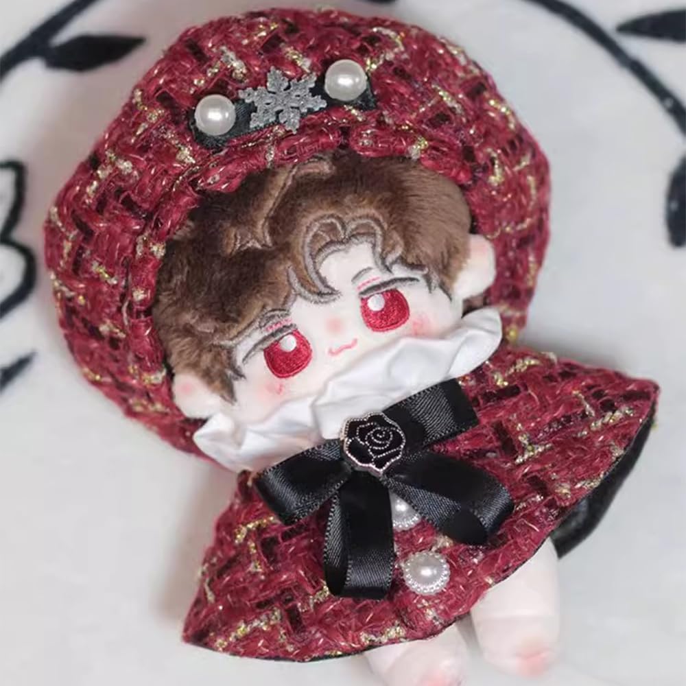 AXLUCE - Plush Clothes - Stuffed Animal - Clothes - 10cm - Doll (Red, 10cm)