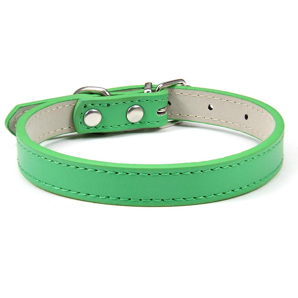 Strictly selected PU leather collar small and medium dog collar 2024 pet collar accessories cat collar