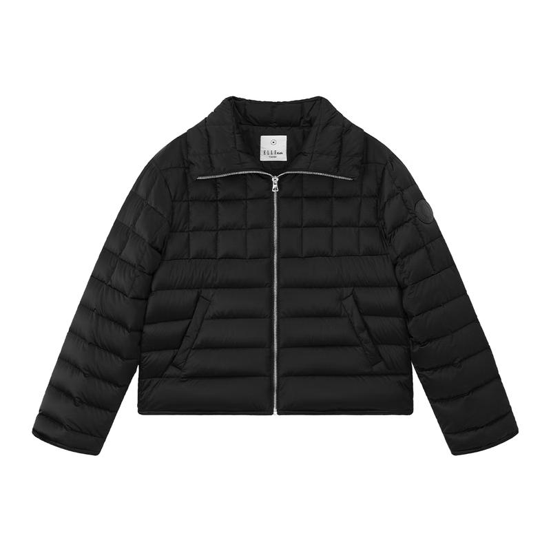 ELLE KIDS Girls  Retro Lapel Down Jacket 165