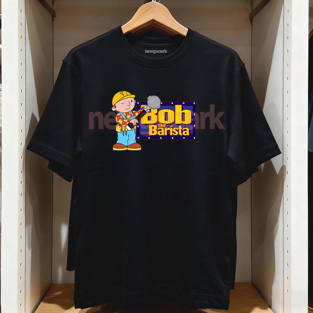 Bob The Builder Can We Fix It Men Women Graphic T Shirts Cotton Cool Short Sleeve Round Collar Tee Shirt Gift Idea TShirts