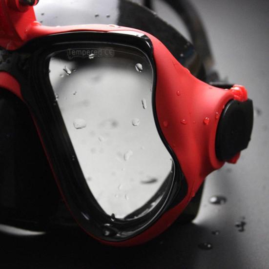 Mască de scufundări subacvatică cu snorkeling și ochelari de protecție pentru camera de acțiune GoPro Hero 38445