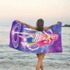 1pc Catch Teenieping Magic Sweethear Beach Towel, Beach and Seaside Swimming Pool Equipment, Fashion Pattern, Rectangular, Travel Essentials