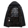 Removable Inner Liner Cotton Jacket Daddy Winter Plus Velvet Thickened Jacket Cotton Jacket Men Park Winter