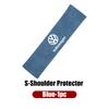Car Shoulder Pad Safety Belt Protector Cover Strap Mat Accessories For VW Tiguan CC Jetta Polo Golf Passat Scirocco T-ROC Touare Zq9
