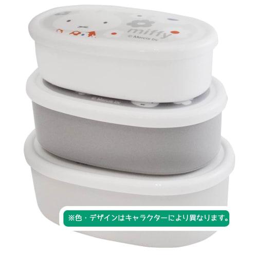 Skater Antibacterial Lunch Box Storage Containers, Set of 3, Plarail 22 Boys, Made in Japan, SRS3SAG-A