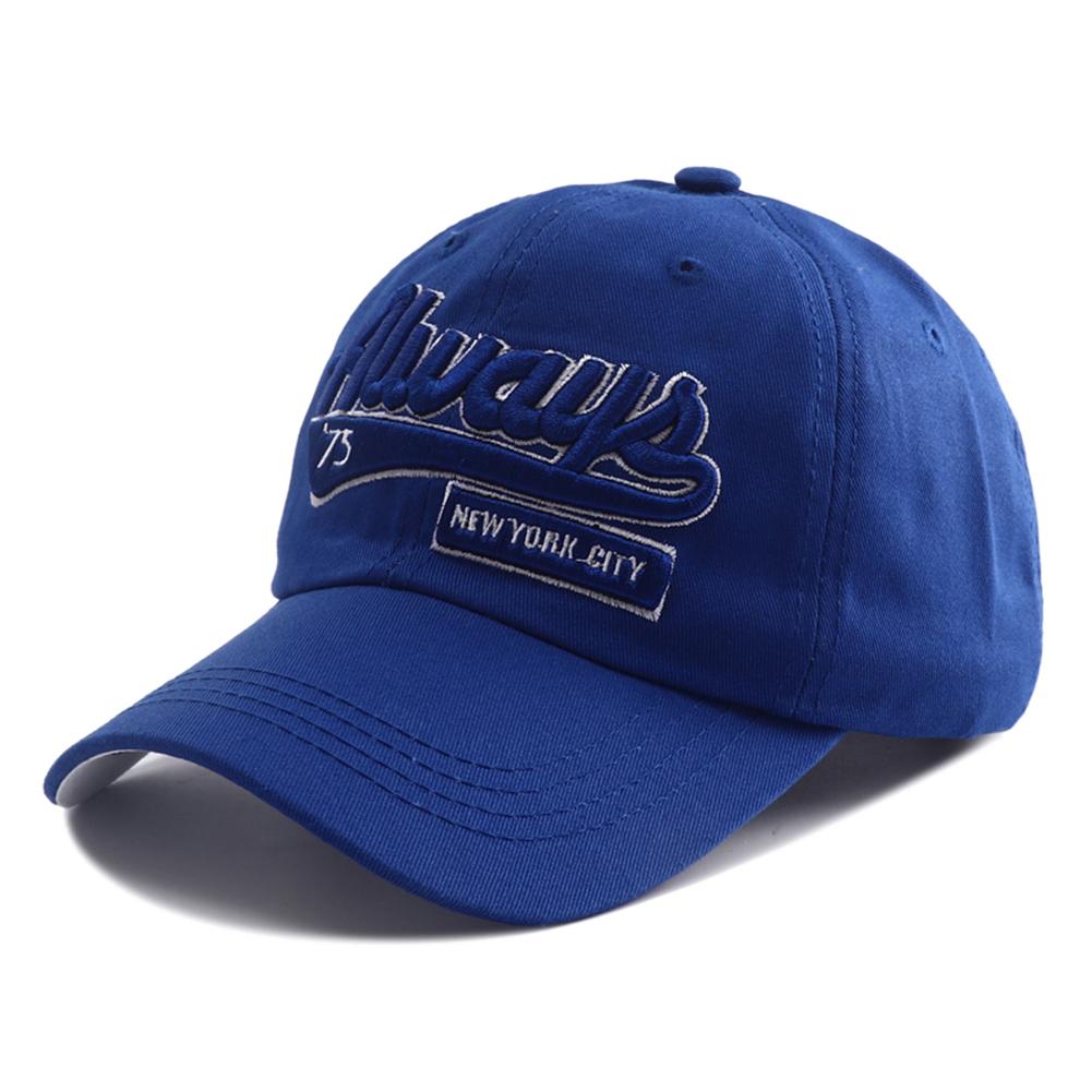 New Korean Style Letter Embroidered Baseball Cap Outdoor Travel Snapabck Hat Women'S Sunshade And Sun Protection Hats