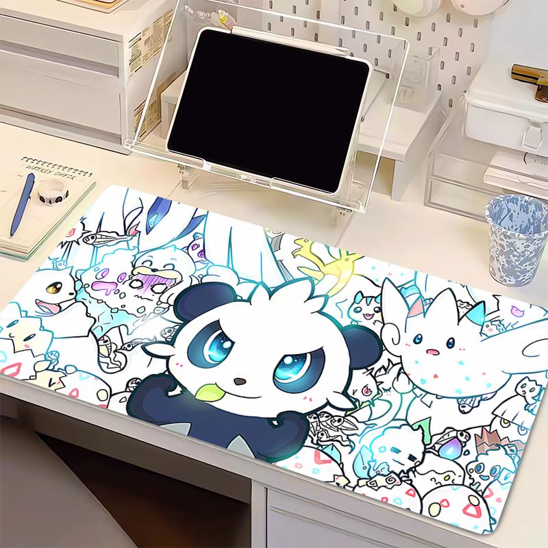 Mouse Pad Pokemon Gamers Computer Extended Game Mousepad Esports Players Laptop Desk Mouse Mat Gaming Keyboard Durable Carpet