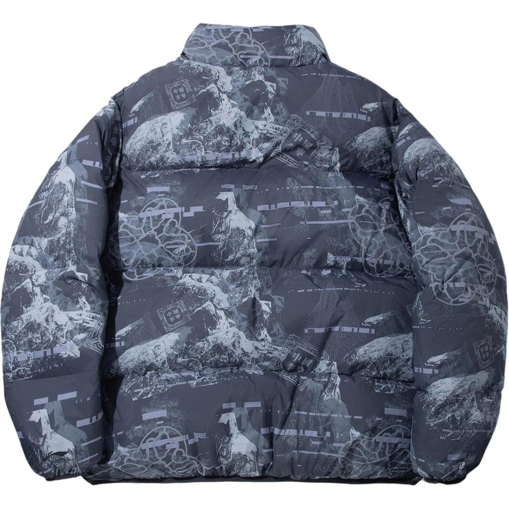 Li Ning Trendy Sports Series Simple Casual Stand Collar Loose Short Versatile Fashion Down Jacket Men Outerwear AYMV541-4