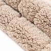 Ultrafine Fiber Absorbent Doormat Comfortable Semi Circle Solid Color Mat
