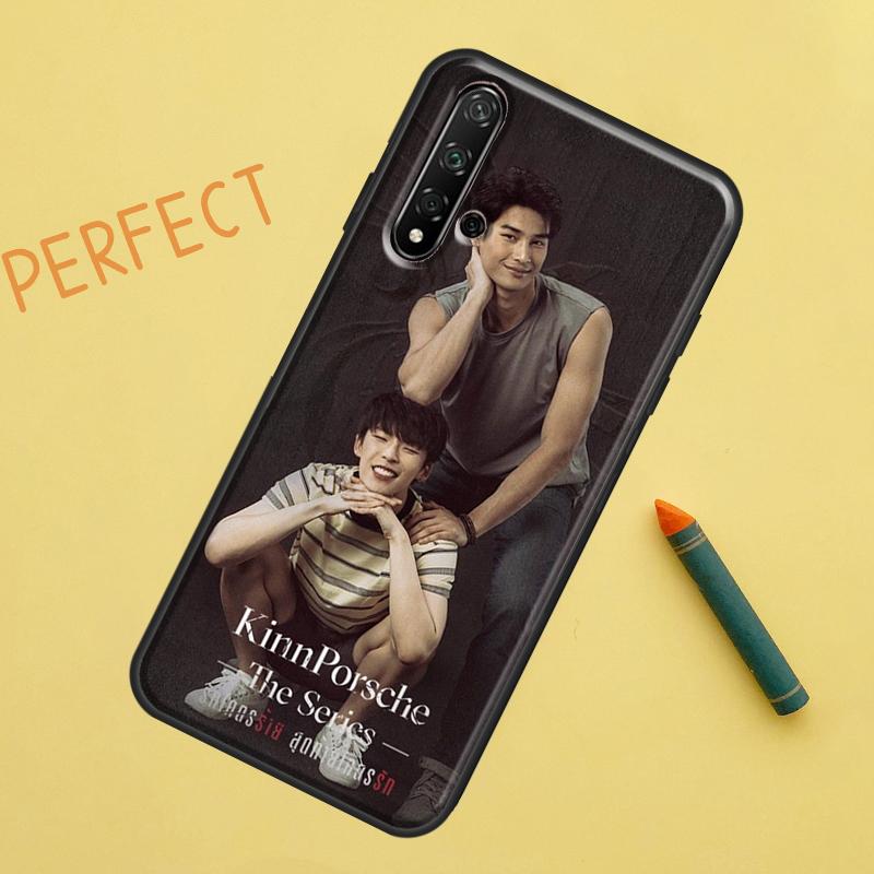 KinnPorsche The Series For Huawei Nova 8i 12i 11i 12s Y73 Y72 Y61 Y91 Y90 Y70 Y60 9 10 SE P30 P40 Lite P60 Pro Case