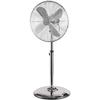 Proficare Vl 3064 Ms Inox 40 Cm Standing Fan, Metallic Chrome