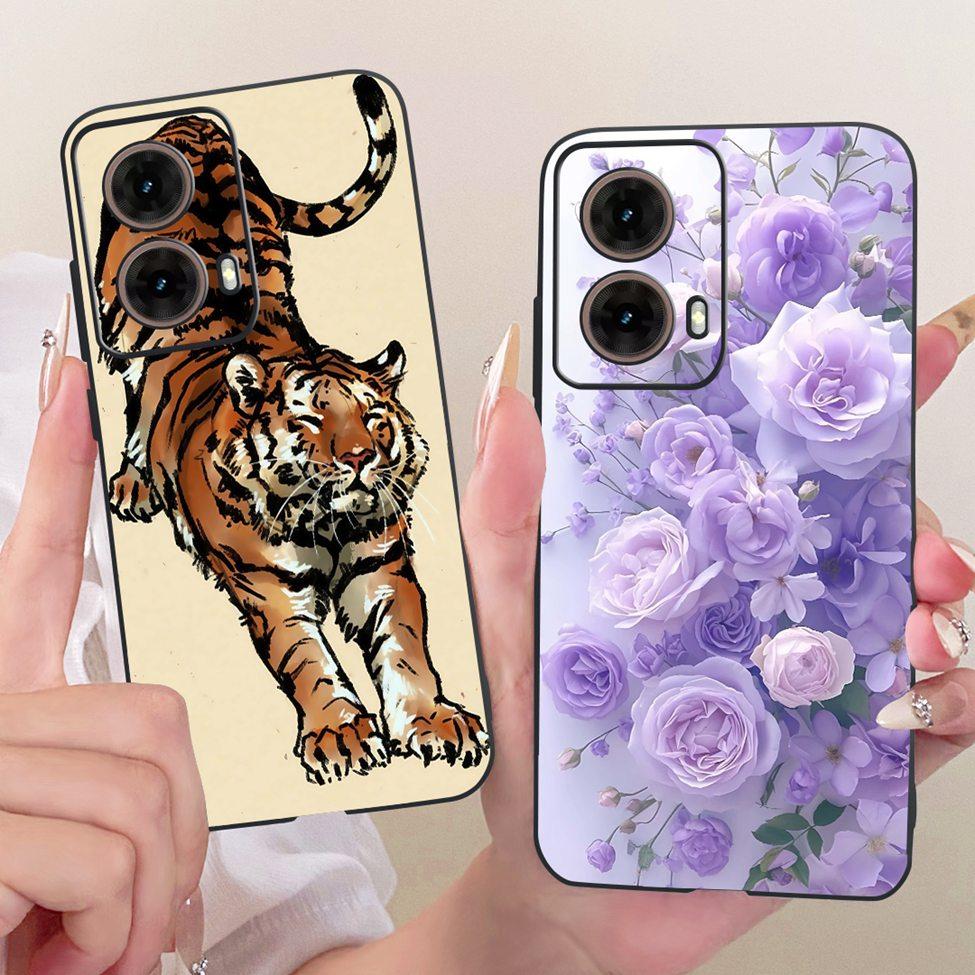 Schutzhülle für Motorola Moto G85 XT2427-3 Silikon, niedlich, modisch, lustig, cool, lackierter Bumper für Motorola G85 Moto G85 Handyhülle