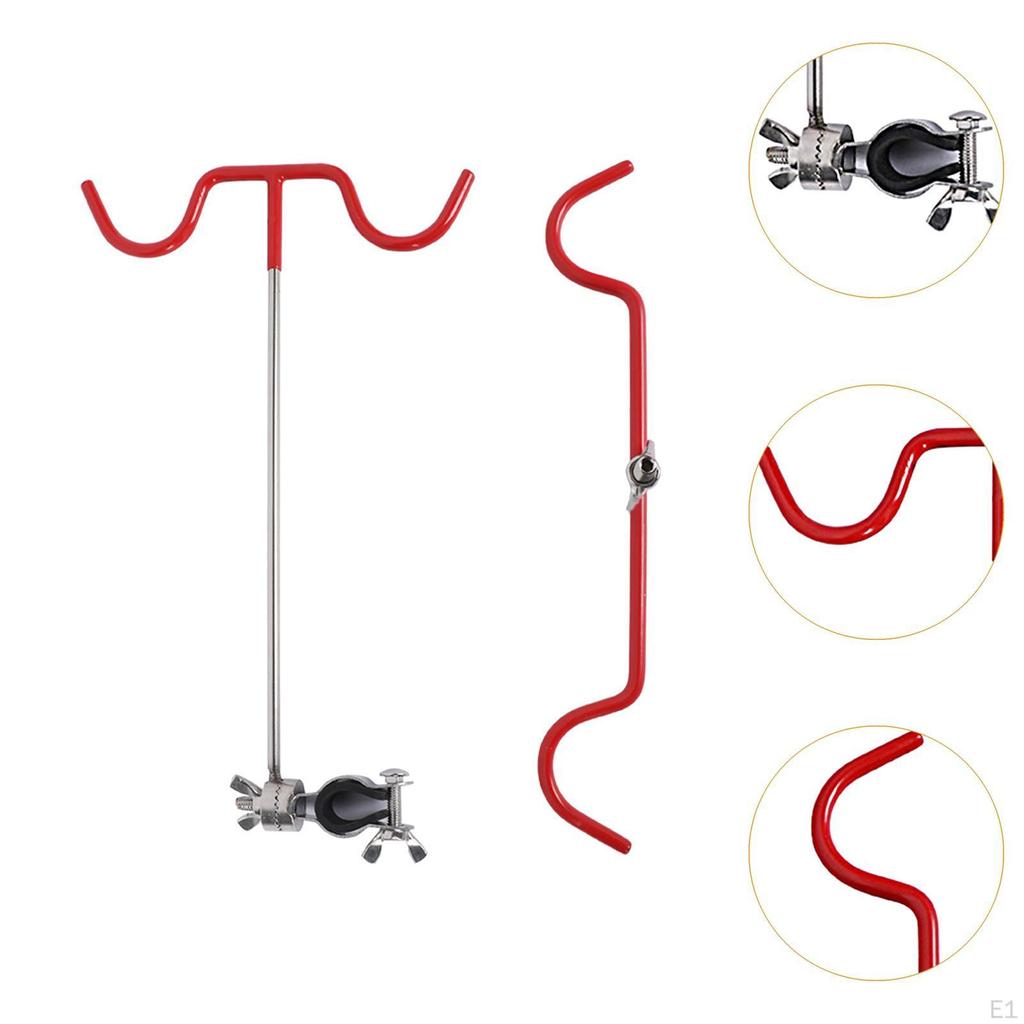 Fishing Rod Bracket Holder Rest Supplies Ice Rack Head Stainless