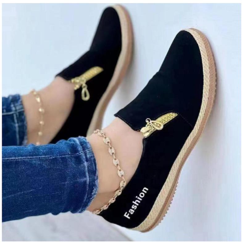 Spring New Shoes Women's Flat Shoes Designer Classic Walking Casual Sports Shoes Roman Fashion Running Leisure Time Shoes