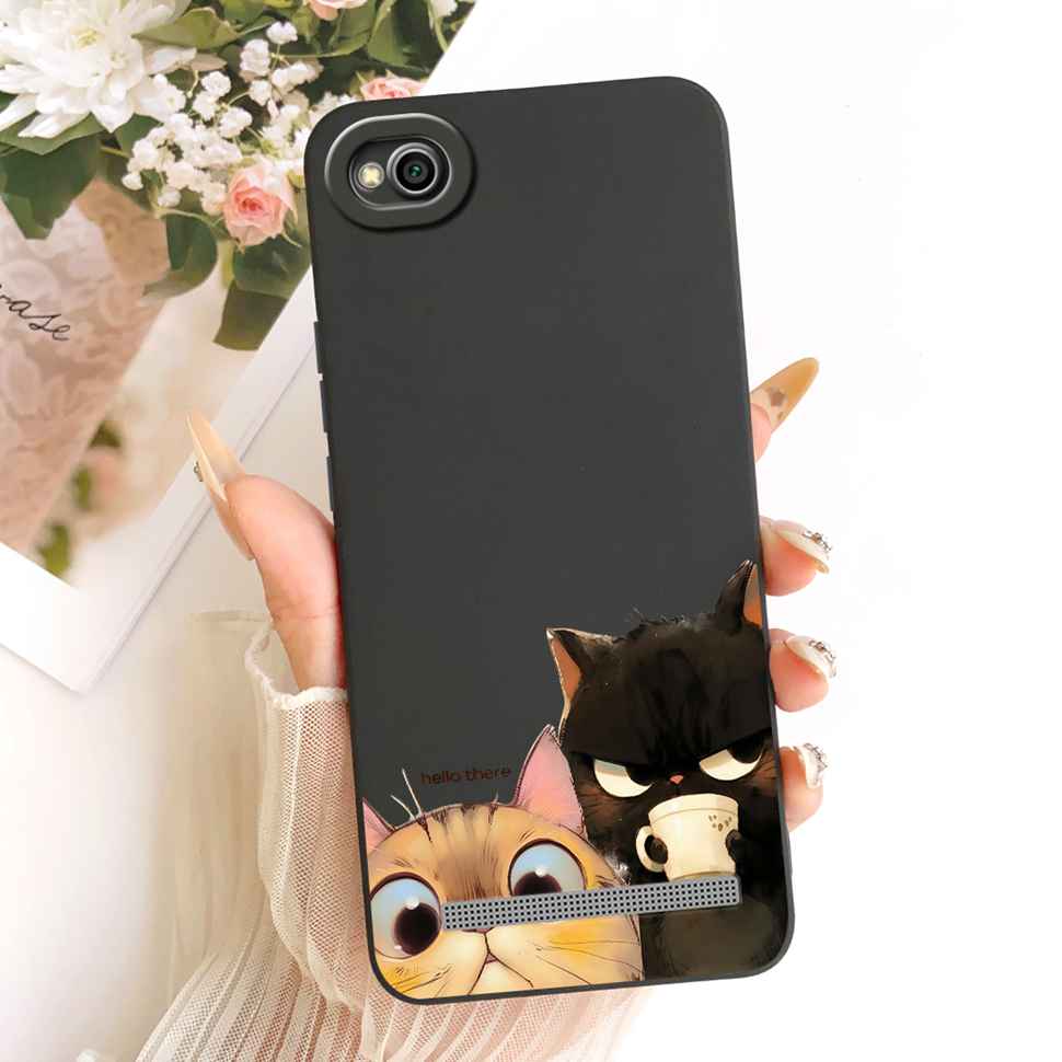 For Xiaomi Redmi 5A Case Cute Cartoon Cat Soft Silicone Back Cover For Redmi 5A MCG3B MCI3B Phone Cases Bumper