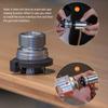 Universals Gas Cylinders Adapter Outdoor Stove Heater Fuels Converter Connectors for Outdoor Amateurs