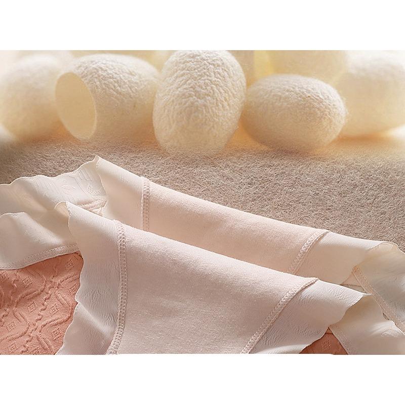 High Waist Plus Size Slips Hüftbedeckend Ohne Schritt Reiner Baumwolle Dreieck Damen Slips