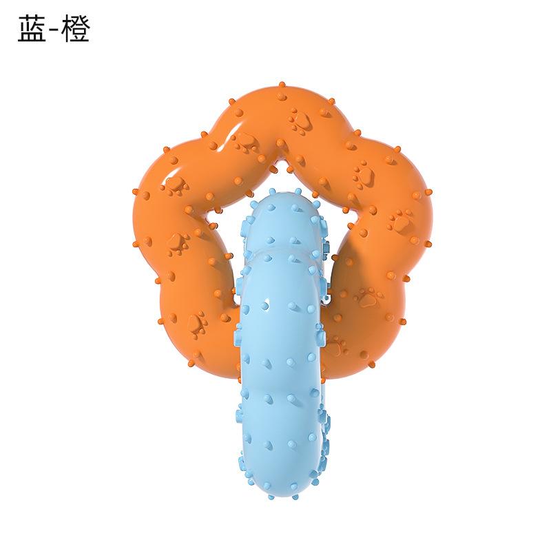 Pet Toys, Gnawing Teeth, Flower-shaped Dog Toys, Self-entertaining and Boring Dog Toys, Teething Toys