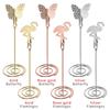 Decoration Wedding Supplies Paper Clamp Butterfly Shape Photos Clips Place Card Clamps Stand