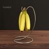 Multi-purpose Kitchen Rack Banana Hanger, Stainless Steel with Hook Fruit Stand, Keep And Jewelry Hanger Bananas Free Longer, Space-Saving for