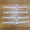 5 Stück Cartoon-Einhorn-PVC-Armbänder für Kinder, Geschenke, niedliche verstellbare Armbänder