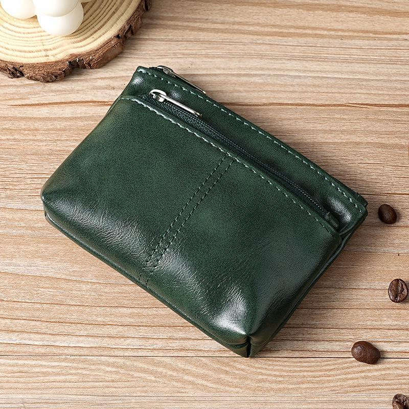 Women's Large Capacity Soft Leather Coin Purse Wallet with Multifunctional Card Holder for Small Accessories