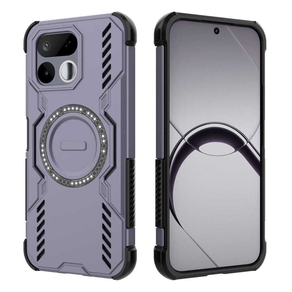 OPPO Realme 16 Pro Plus Phone Case,Magnetic Heat Dissipation Protective Phone Cover for OPPO Realme 16 Pro Plus
