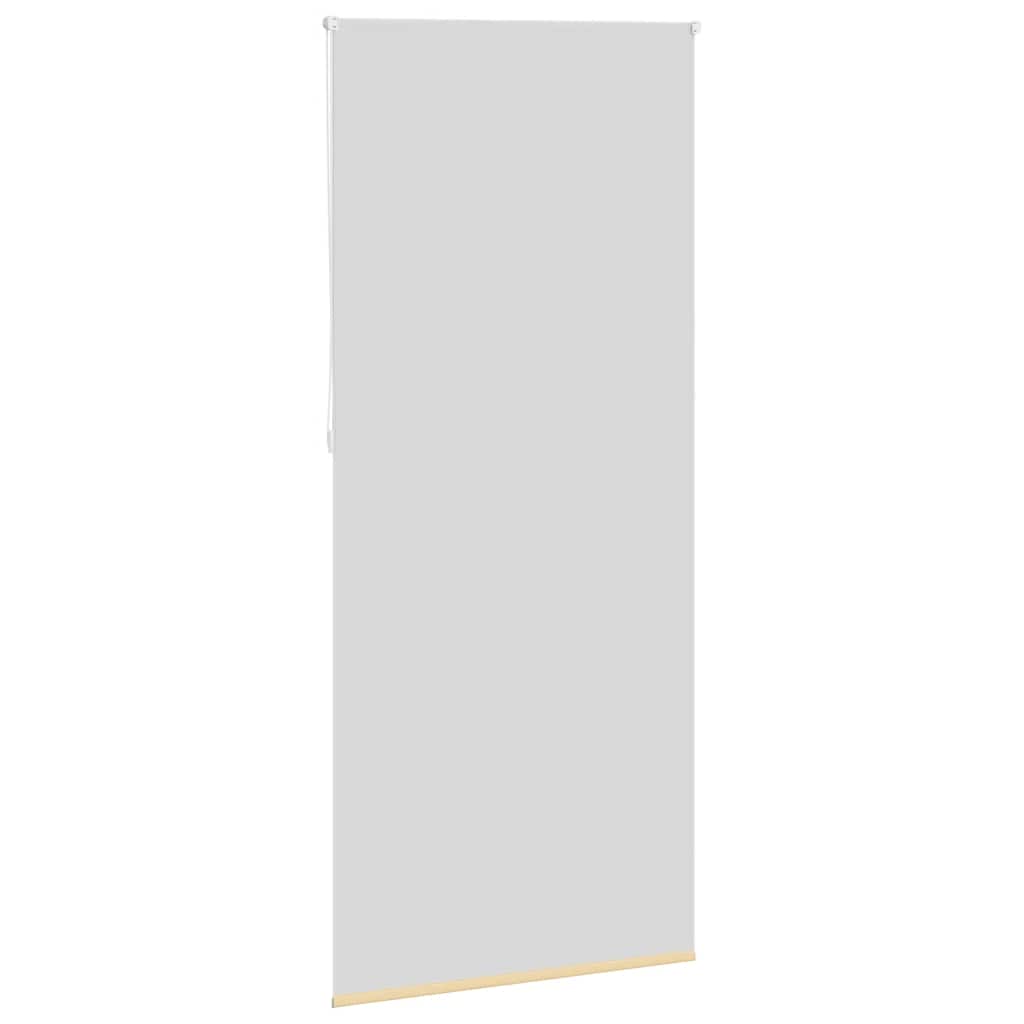 Roleta Okienna Zaciemniająca Beżowa 80 X 230 Cm