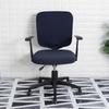 Split Office Chair Cover Waterproof Dustproof Removable Elastic Stretch Chair Slipcovers Washable Oilproof Computer Chair Cover