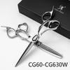 TITAN Hair Scissors Professional Barber Scissors Cutting Thinning Shear High-end Barber Tool Ats314 Steel 6inch Cnc