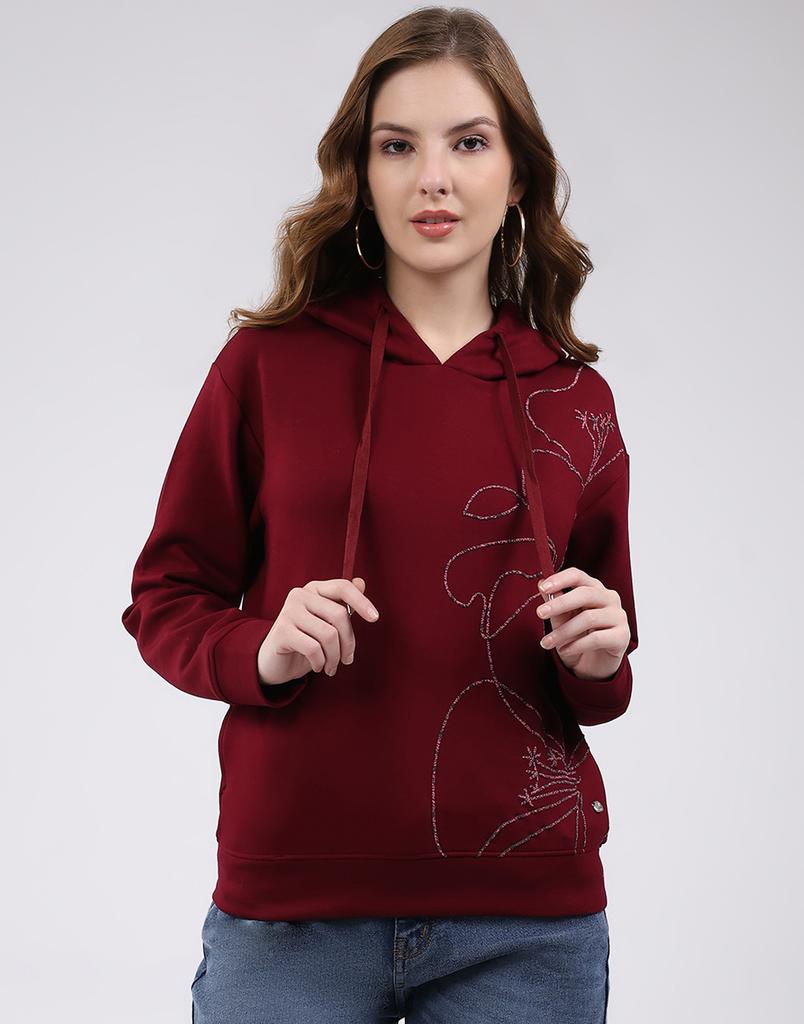 Monte Carlo Women's Hooded Neck Full Sleeve Top
