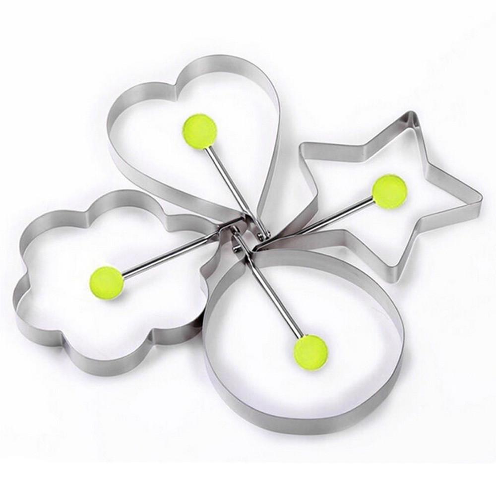 Stainless Steel  Egg Shaper Pancake Mould Mold Kitchen Cooking Tools