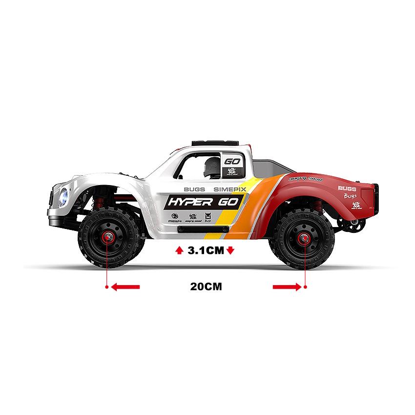 

MJX 1:14 Drift Car: Brushless Motor, Four-Wheel Drive, High-Speed Racing Toy.