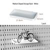 Desktop Pegboard Organizer – Standable/Adhesive No-Drill Storage Dividers for Desk Accessories
