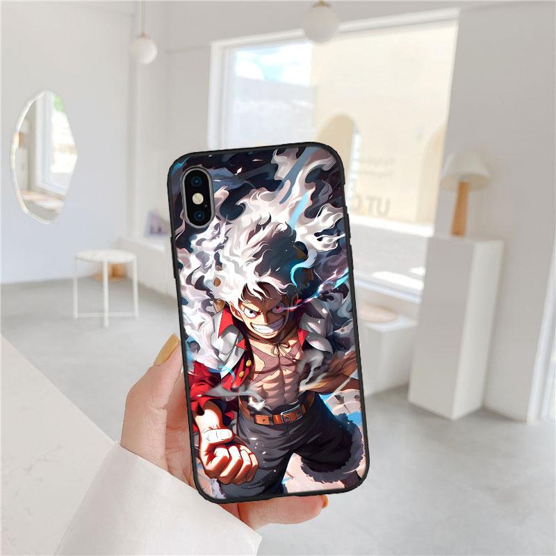 One Piece Luffy Soft Shell Phone Case for Xiaomi Poco C40 C50 C51 C55 C65 C71 C75 F3 F5 F6 F7 M2 M3 Pro Ultra