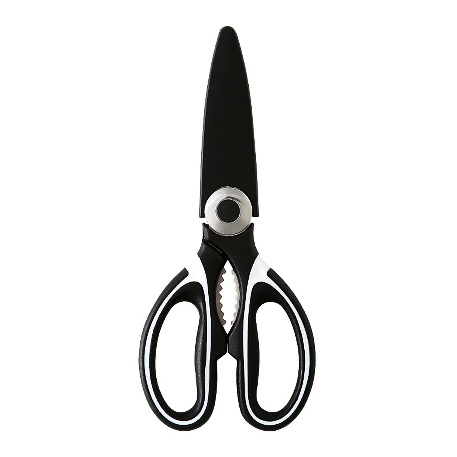 

Kitchen Scissors Stainless Steel Heavy Duty Multifunctional Cooking Shears for Poultry Vegetables Nuts Bottle Shutters