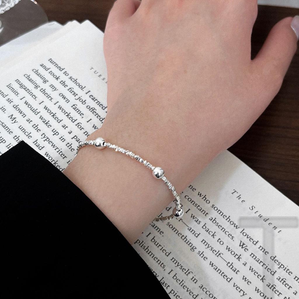 Rund Perle Armbånd Dame Lett Luksus Nisjedesign Armbånd Internettkjendis Populære Smykker