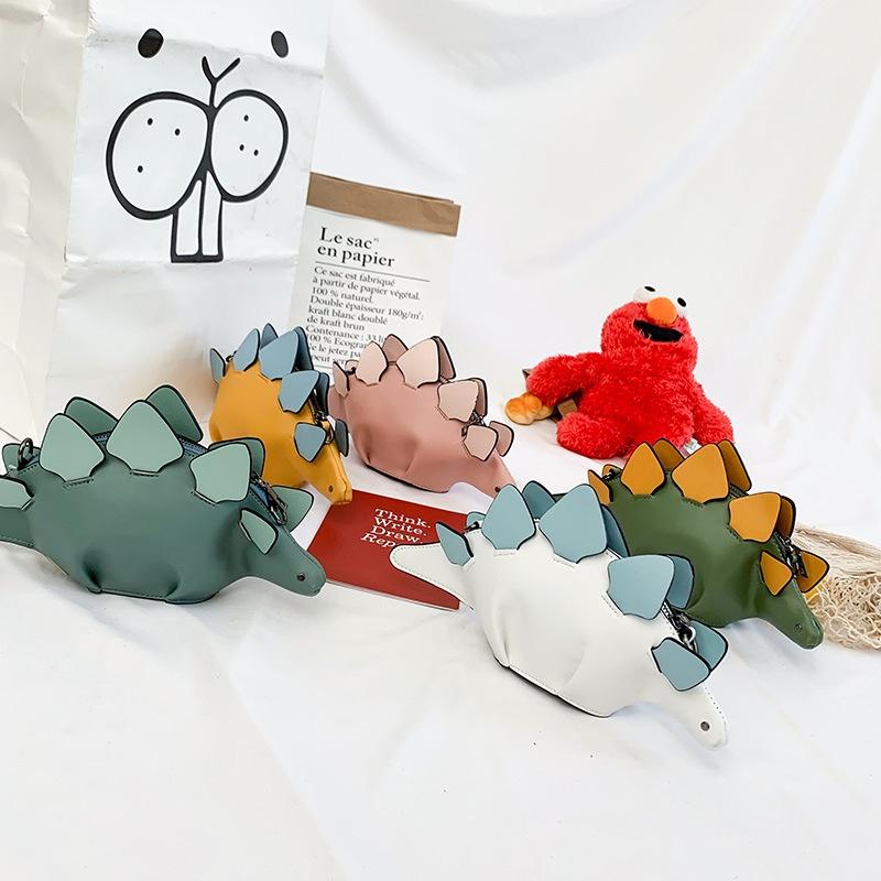 Cute And Colorful Dinosaur Cartoon Crossbody Bag For Women Fashionable And Trendy