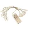 LED Christmas Reindeer & Snowflake String Lights for Courtyard Decoration