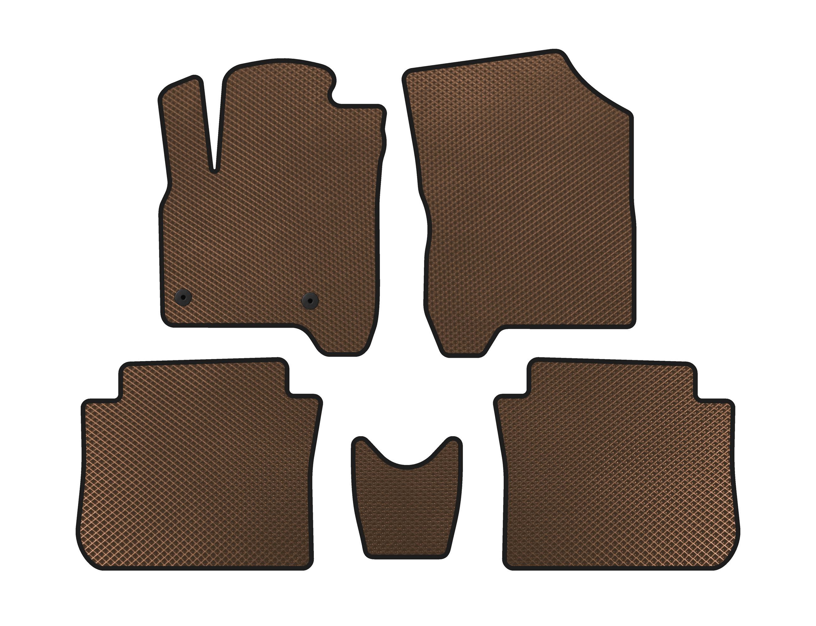 

EVA mats (Brown) for Citroen C-3 Picasso 2010-2017