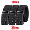 Newest Automatic Metal Buckle Tactical Belt Men's Canvas Military Belt Casual Golf Outdoor Training Pants Workwear Waist Belt