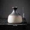 Japanese Ceramic Vase Handmade Retro Flower Vases Simple Mini Bud Vase Wedding Flower Arrangement Living Room Home Decoration
