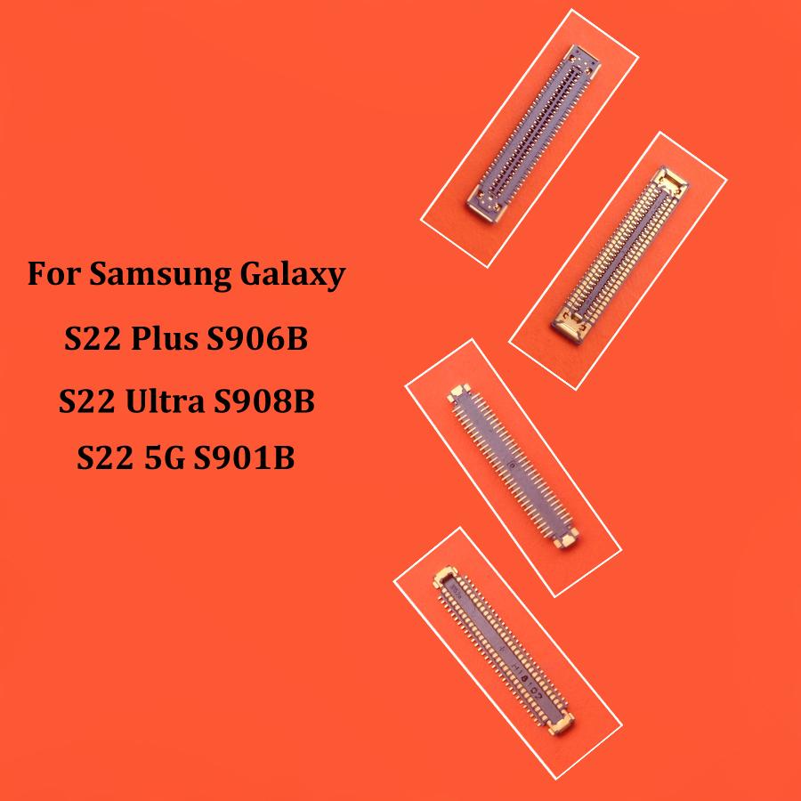 5-20PCS 60Pin USB Charger Charging Port FPC Connector On Board For Samsung Galaxy S22 Plus S906B S22 Ultra S908B S22 5G S901B