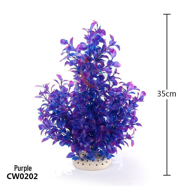 Aquarium Landscaping Plastic Simulation Water Plants CW02
