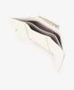 Samantha Vega Studded Line Folding White Women's Wallet/Mini Wallet,