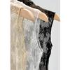 Lace Floral Fake Collar White Black Blouse Shirt Removable Collar Tie Sweater Decoration  Women