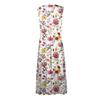 Women's Fashion Summer Small Floral V-Neck Sleeveless Tunic Casual Dresses